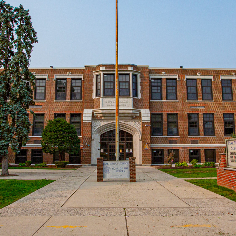 Works In Stone Casting: Park Middle School